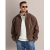 COOFANDY Mens Sweater Cable Knit V Neck Quarter Button Henley Long Sleeve(White)