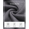 COOFANDY Men’s Sweater Vest Wool Blended Casual Sleeveless Knit Pullover(Grey)