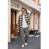 COOFANDY Men’s Sweatpants Casual Baggy Pants Lightweight Cotton Sweatpants(Dark Grey)
