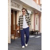 COOFANDY Men’s Sweatpants Casual Baggy Pants Lightweight Cotton Sweatpants(Navy Blue)