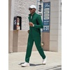 COOFANDY Men’s Tracksuits 2 Piece Jogging Athletic Sweatsuits Full Zip Set(Army Green+black)