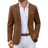 COOFANDY Mens Blazer Casual Sport Coats Lightweight Sports Jacket(Camel)