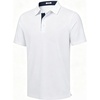 COOFANDY Mens Golf Polo Shirts Short Sleeve Quick Dry Casual Collared Shirt(White)