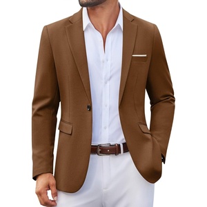 COOFANDY Mens Blazer Casual Sport Coats Lightweight Sports Jacket(Camel)