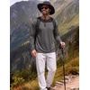 COOFANDY Men’s Long Sleeve Tee Shirts UV Sun Protection Athletic T-Shirts(A-dark Grey 1pack)