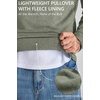 COOFANDY Men’s Quarter Zip Pullover Fleece Sweatshirt with Zipper Pockets(Army Green)