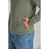 COOFANDY Men’s Quarter Zip Pullover Fleece Sweatshirt with Zipper Pockets(Army Green)