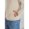 COOFANDY Men’s Quarter Zip Pullover Fleece Sweatshirt with Zipper Pockets(Beige)