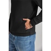 COOFANDY Men’s Quarter Zip Pullover Fleece Sweatshirt with Zipper Pockets(Black)