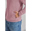 COOFANDY Men’s Quarter Zip Pullover Fleece Sweatshirt with Zipper Pockets(Dusty Rose)