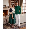 COOFANDY Men’s Quarter Zip Up Sweaters Slim Fit Lightweight Mock Pullover(A-dark Green)