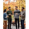 COOFANDY Men’s Quarter Zip Up Sweaters Slim Fit Lightweight Mock Pullover(Black & Heather Grey)