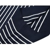 COOFANDY Men’s Quarter Zip Up Sweaters Slim Fit Lightweight Mock Pullover(Stripe-white Navy)