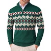 Green & Red & Beige Pattern