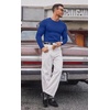 COOFANDY Mens Long Sleeve T Shirts Muscle Fit Casual Crew Neck Ribbed Tee Shirts(Royal Blue)