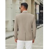 COOFANDY Men’s Casual Blazer Jacket Slim Fit Two Button Suit Jackets(Khaki)