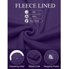 COOFANDY Men’s Fleece Hoodie Long Sleeve Hooded Sweatshirt Casual Basic Essential Drawstring Pullover Hoodie With Pocket(Purple)