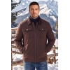 COOFANDY Men’s Casual Work Jacket Quilted Lined Jackets Fall Winter Coat(Brown)