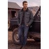 COOFANDY Men’s Casual Work Jacket Quilted Lined Jackets Fall Winter Coat(Dark Grey)