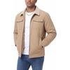 COOFANDY Men’s Casual Work Jacket Quilted Lined Jackets Fall Winter Coat(Khaki)