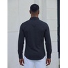COOFANDY Mens Dress Shirt Long Sleeve Wrinkle Free Casual Button Down Shirt(Black Polka Dots)