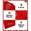 COOFANDY Mens Ugly Christmas Sweater Knitted Christmas Cardigan Sweater(Red Reindeer&snowflake)