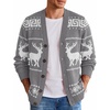 Dark Grey-christmas Reindeer