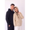 COOFANDY Men Full Zip Hoodie Fleece Zipper Sweatshirt Casual Hooded Jacket(Khaki)