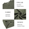 COOFANDY Mens Sweater Crewneck Pullover Lightweight Dress Sweater Silm Fit(Army Green)