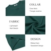 COOFANDY Mens Sweater Crewneck Pullover Lightweight Dress Sweater Silm Fit(Bright Green)