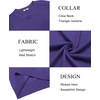 COOFANDY Mens Sweater Crewneck Pullover Lightweight Dress Sweater Silm Fit(Purple)