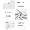 COOFANDY Mens Sweater Crewneck Pullover Lightweight Dress Sweater Silm Fit(White)
