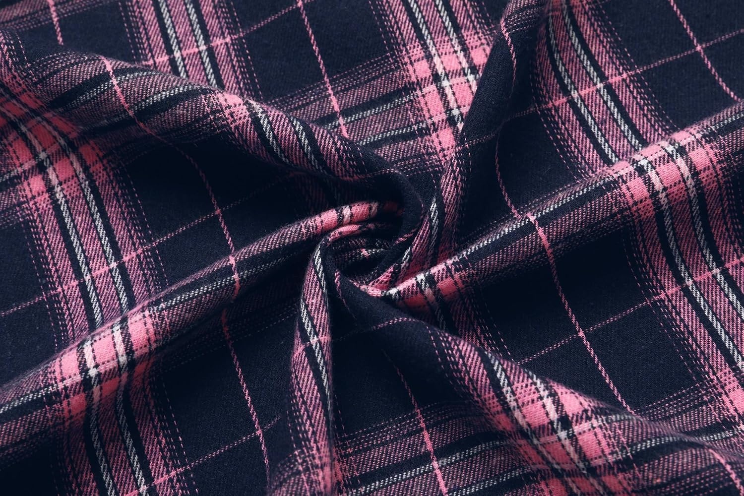 image:imageCOOFANDY Mens Lightweight Sleeveless Flannel Shirt Button Up Plaid ShirtsNavy Blush