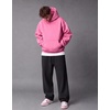COOFANDY Mens Baggy Sweatpants Wide Leg Cotton Fleece Open Bottom Sweatpant(1-black(fleece))
