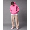 COOFANDY Mens Baggy Sweatpants Wide Leg Cotton Fleece Open Bottom Sweatpant(Khaki(fleece))