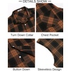COOFANDY Mens Lightweight Sleeveless Flannel Shirt Button Up Plaid Shirts(Yellow)