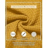 COOFANDY Men Dress Crewneck Sweater Pullover Knit Long Sleeve Casual Slim Fit Sweater(Yellow)