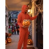 COOFANDY Mens Tracksuits 2 Piece Set Full Zip Hoodie Jogging Sweat Suits(Orange)
