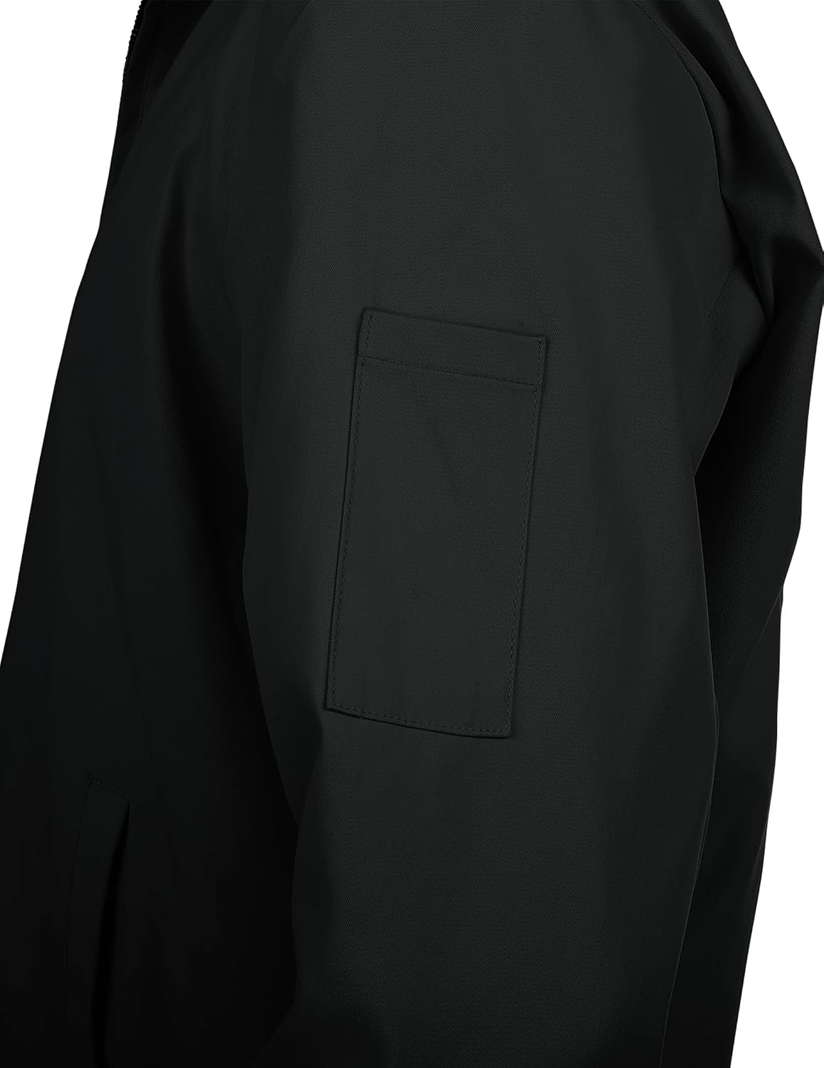 image:imageCOOFANDY Mens Lightweight Zip Up Jacket Golf Work Casual Office JacketsAblack