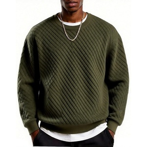 COOFANDY Men’s Crewneck Sweatshirts Long Sleeve Casual Pullovers Sweaters(Army Green)