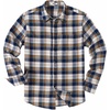 COOFANDY Mens Flannel Shirts Long Sleeve Plaid Casual Button Down Shirt(Plaid- Navy Coffee)