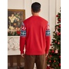 Coofandy Ugly Christmas Sweater Men Xmas Sweater Knitted Cardigan Holiday(Christmas Tree)