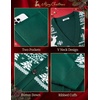 Coofandy Ugly Christmas Sweater Men Xmas Sweater Knitted Cardigan Holiday(Green_reindeer)