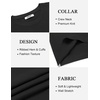 COOFANDY Mens Crew Neck Sweaters Long Sleeve Lightweight Pullover Sweater(Black)