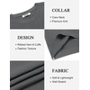 COOFANDY Mens Crew Neck Sweaters Long Sleeve Lightweight Pullover Sweater(Dark Gray)