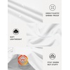 COOFANDY Mens Long Sleeve Tee Shirts Stretch Crew Neck Tee Shirts Casual T Shirts for Men((2 Pack) Black+white)