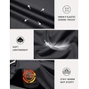 COOFANDY Mens Long Sleeve Tee Shirts Stretch Crew Neck Tee Shirts Casual T Shirts for Men(Dark Grey)