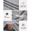 COOFANDY Mens Long Sleeve Tee Shirts Stretch Crew Neck Tee Shirts Casual T Shirts for Men(Heather Grey)