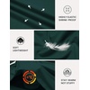 COOFANDY Mens Long Sleeve Tee Shirts Stretch Crew Neck Tee Shirts Casual T Shirts for Men(Lake Green)