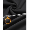 COOFANDY Mens Quarter Zip Pullover Fleece Sweatshirt Casual Quilt Sweater(Black)